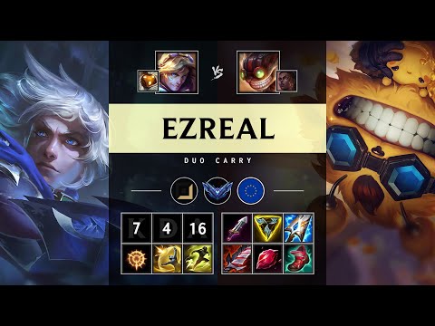 Ezreal ADC vs Ziggs - EUW Diamond Patch 25.19