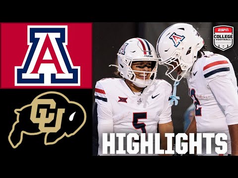 Arizona Wildcats vs. Colorado Buffaloes | Full Game Highlights | ESPN College Football