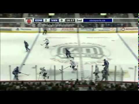Vancouver Canucks vs Edmonton Oilers Highlights 4_2_11