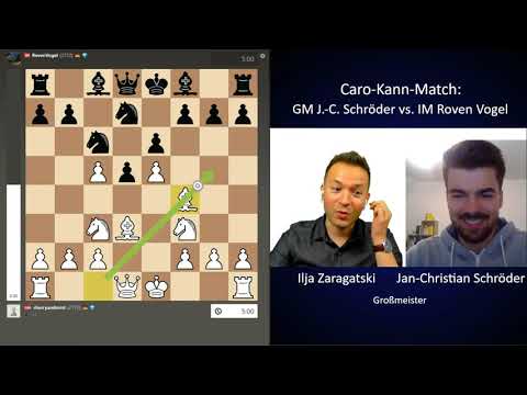 Top-GM vs. Jugend-WM || Caro-Kann-Match - Interview mit GM Jan-Christian Schröder