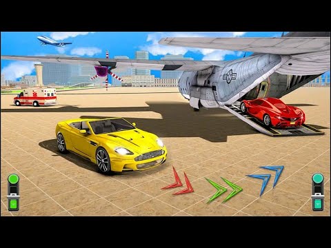 Cargo Airplane City Vehicle Transport Simulator Game 2021 - Android Gameplay