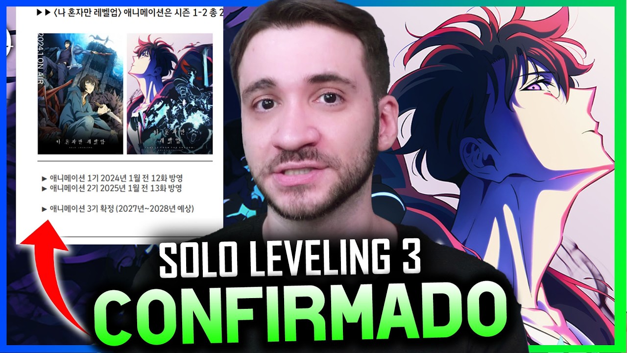 SOLO LEVELING 3 FOI CONFIRMADO de FORMA ESTRANHA