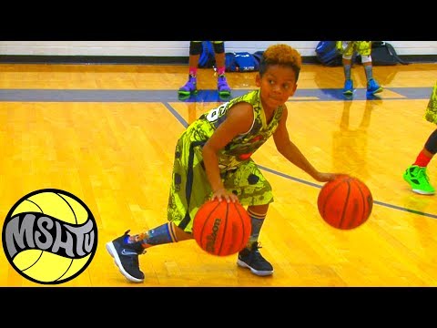 4th Grader HANDLES BALL BETTER THAN ADULTS - Robert Davis III at EBC Colorado Camp