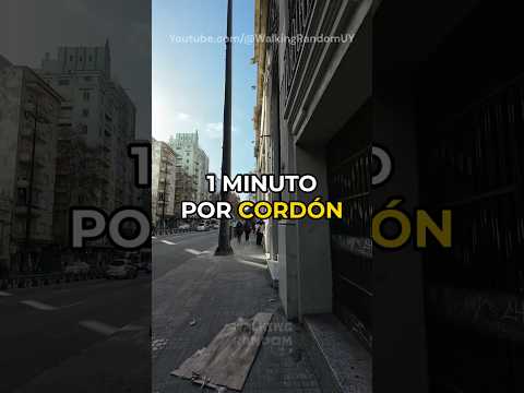 1 Minuto por Cordón, Montevideo, Uruguay. #cordon #montevideo #pov #18dejulio #uruguay