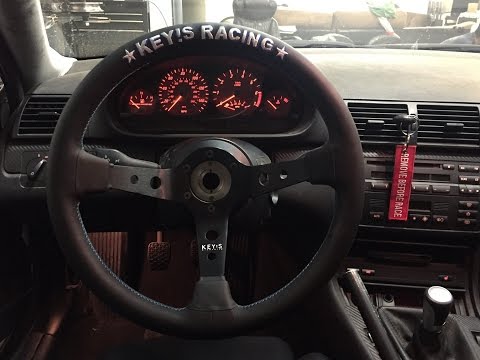 New Steering Wheel! | Key!s X NRG | #TheE46DriftBuild Ep 006