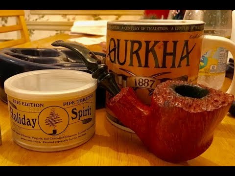 MCCLELLAND HOLIDAY SPIRIT PIPE TOBACCO IN STANWELL FREEHAND - 2017