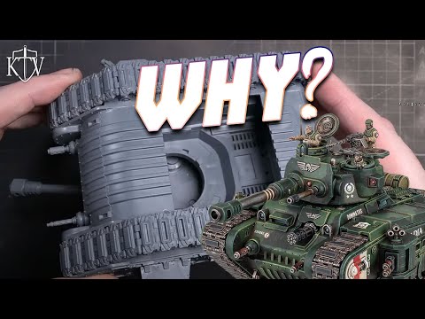 the REAL reason the Rogal Dorn tank has no bottom panel
