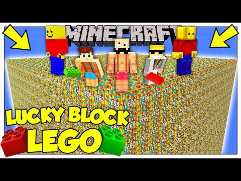 LA SFIDA DEI LUCKY BLOCK GIGANTI DI LEGO! - Minecraft ITA