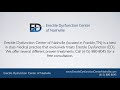 Erectile Dysfunction Center of Nashville (Franklin TN) - Free Consultations