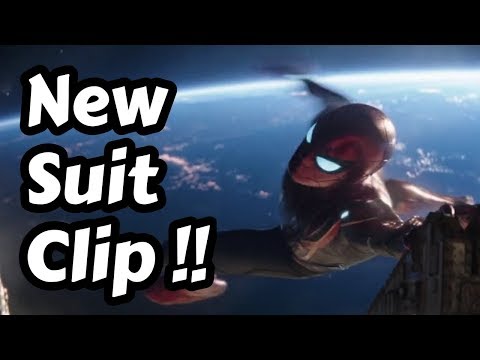 Avenger Infinity War - Iron Spiderman NEW SUIT CLIP HD