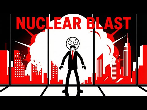 Nuclear Blast Simulation: Downtown Office Worker POV