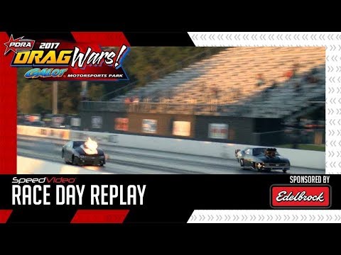 Brian Schrader Has A Huge Nitrous Explosion At PDRA Drag Wars