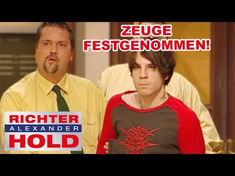Zeuge festgenommen! Hat er Jonas vor der Verhandlung verprügelt? |2/2| Richter Alexander Hold