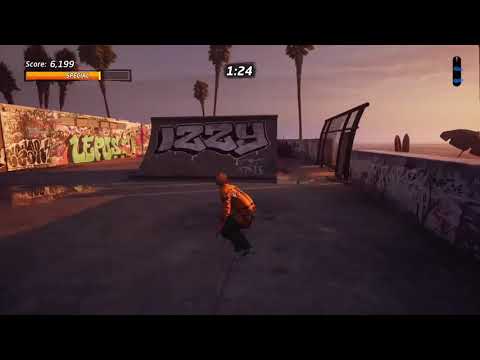 Collect 5 Spray Cans - Venice Beach Goals - Tony Hawk Pro Skater 1+2
