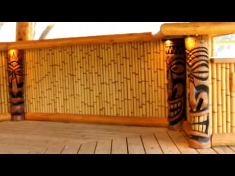 Tiki Hut and Bar with Cupola at Ocala Horse Farm