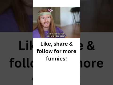 If meat eaters acted like Vegans