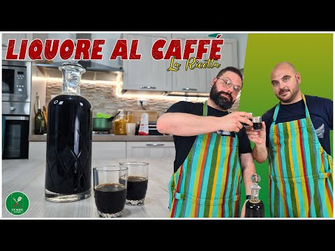 LIQUORE AL CAFFÉ fatto in casa - Ricetta facile e veloce