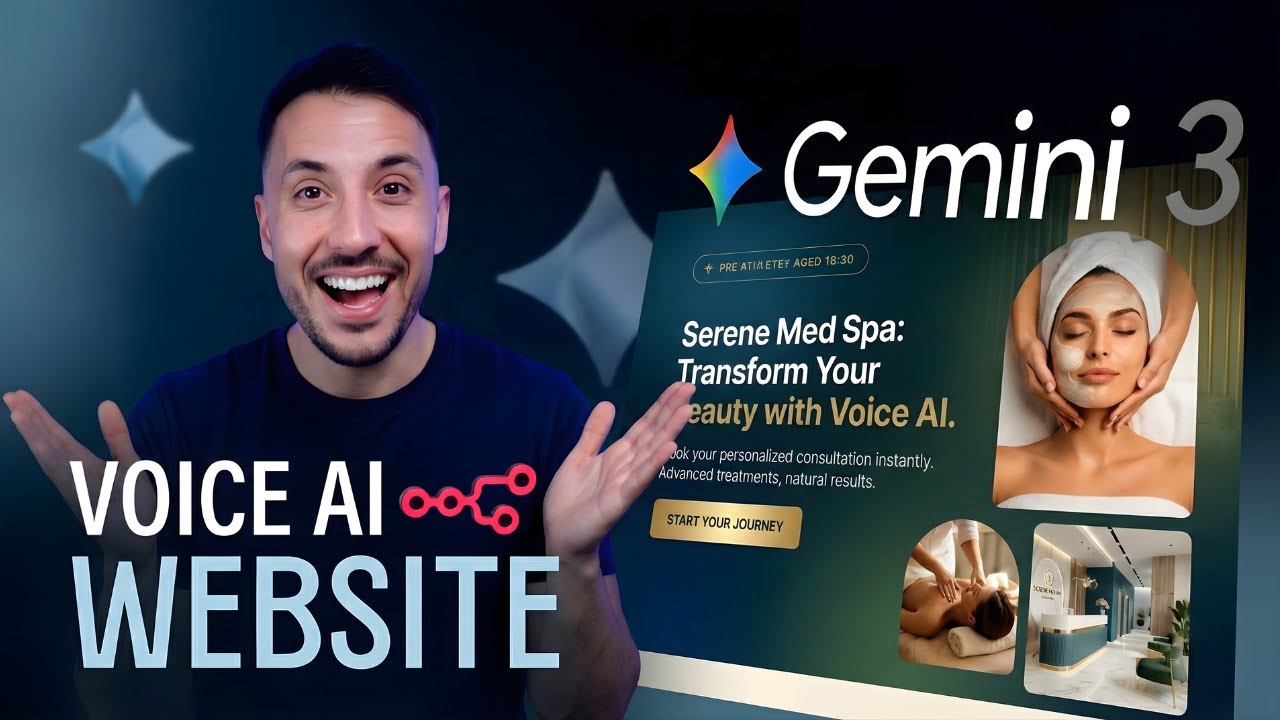 Build & Sell Voice AI Websites to Businesses (Gemini 3 + n8n)