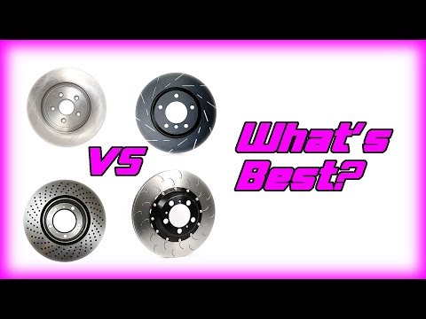Plain vs. Drilled vs. Slotted. vs ??? Rotors - What's what?