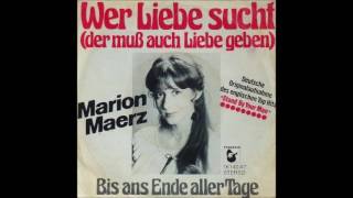 Marion Maerz - Wer Liebe sucht... (1969)