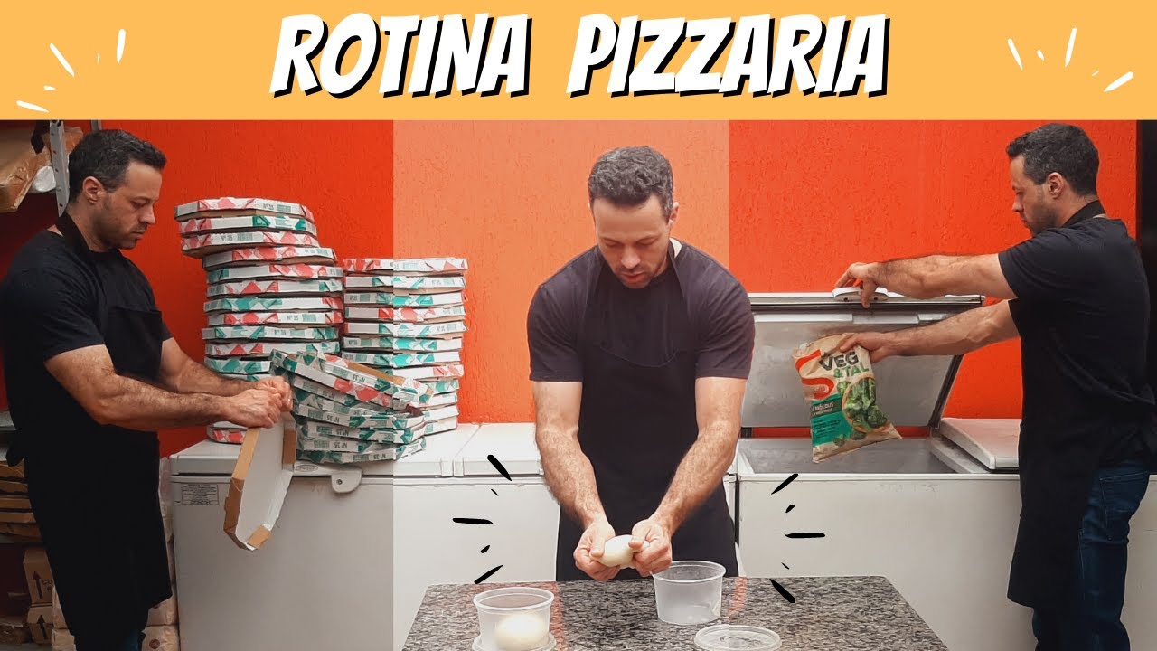 ROTINA PIZZARIA DELIVERY I Como GANHAR TEMPO no PREPARO dos RECHEIOS pra PIZZARIA