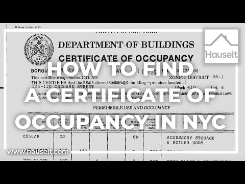 How to Find a Building Certificate of Occupancy NYC [Tutorial]