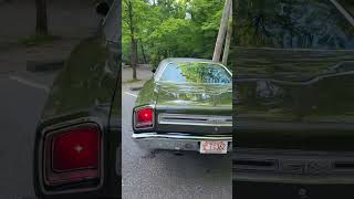 1969 Plymouth GTX Hardtop - Idling & Driving