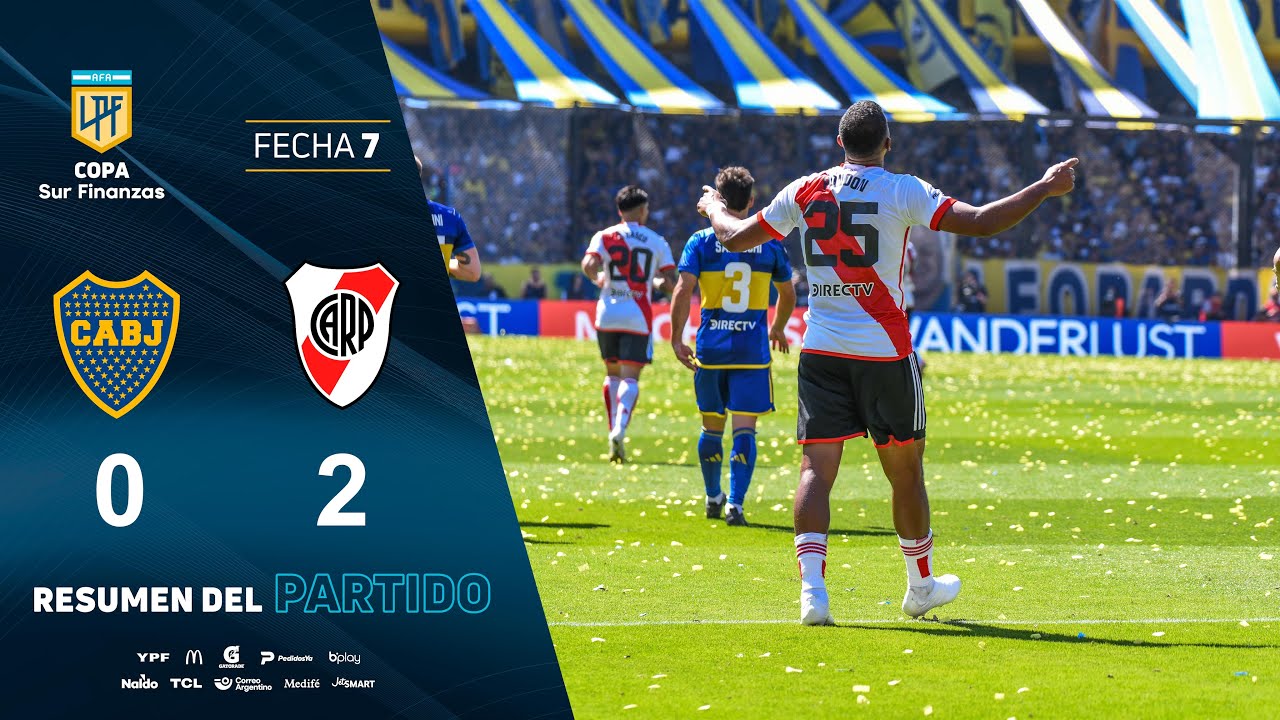 #CopaSurFinanzas 2023 | Fecha 7 | resumen de Boca-  River