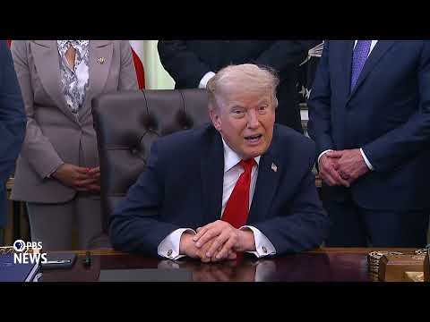 WATCH: Trump says he 'may' endorse a Georgia Senate candidate ahead of primary