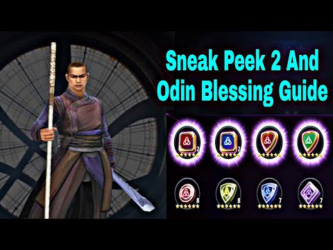 Sneak Peek 2 Wong T3 Uniform Confirmed And Odin Blessing Showcase 2022 - Marvel Future Fight