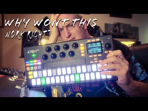 ATOM SQ wont go into native mode - FIXED for Studio One