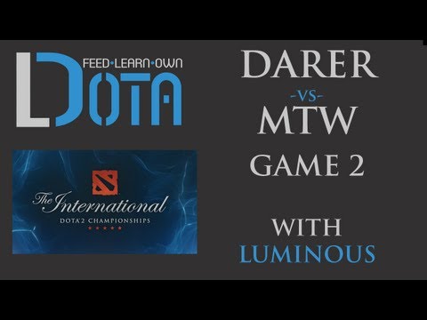 Darer vs mTw - Game 2 (TI2 Group Stages)