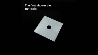 BetteAir zománcozott acél zuhanytálca