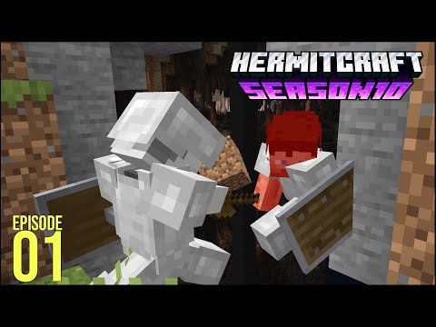 Teaching My Best Friend To Hermitcraft - Hermitcraft 10 | Ep 01
