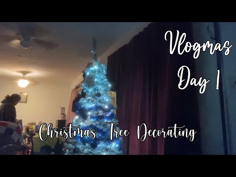 Christmas Tree Decorating | VLOGMAS DAY 1 | Rose Marie