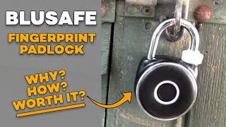 PRESS HERE Blusafe Fingerprint Padlock Review. Safe bet