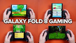 The Samsung Galaxy Fold 8 is FANTASTIC for Emulation & Gaming!