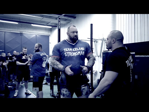 HAFTHOR "MOUNTAIN" BJORNSSON MAX DEADLIFT SESSION