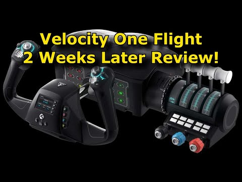 FS2020: Velocity One Flight Yoke System - 2 Weeks Later Review!