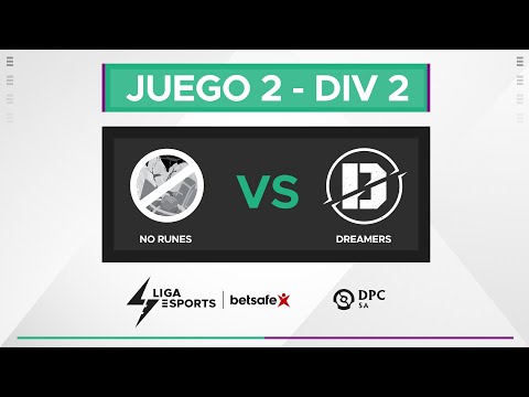 No Runes vs Dreamers Esports - Game 2 DPC 2023 SA Winter Tour Division II