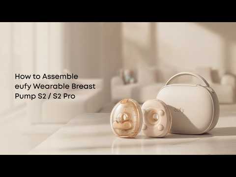 How to Assemble eufy Wearable Breast Pump S2 / S2 Pro