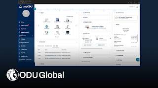 Using myODUportal to register for 8-week terms with ODUGlobal