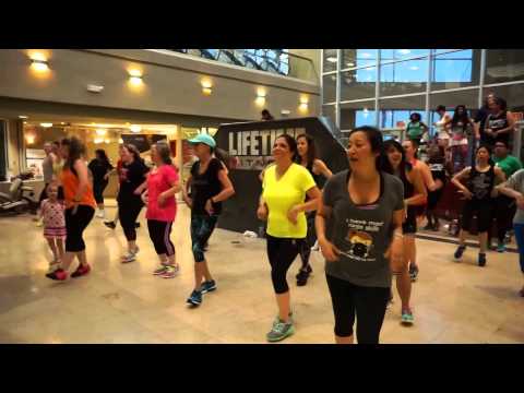 Life Time Fitness Plano -  Danceaton Flash Mob