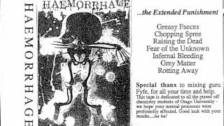 HAEMORRHAGE (new zealand)  ´´...the extended punishment´´ demo 1993