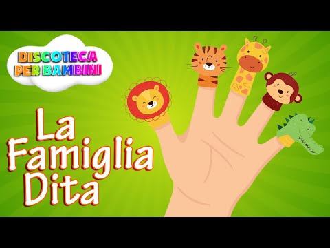 La Famiglia Dita 🖐 Papa Dito - Canzoni per Bambini