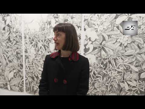 El Polvorín de la Ciudadela se convierte en un jardín en blanco y negro de la mano de la artista Virginia Santos Itoiz