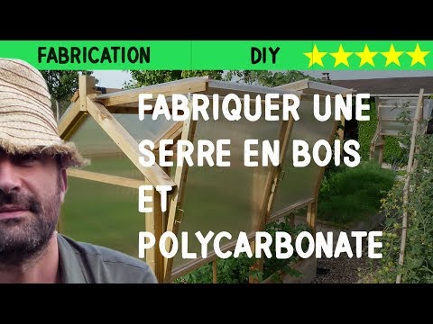 comment construire une serre de jardin