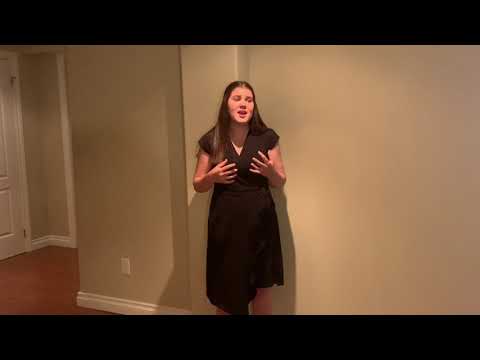 Musical Theatre 2020- junior level- Kelsie Myers