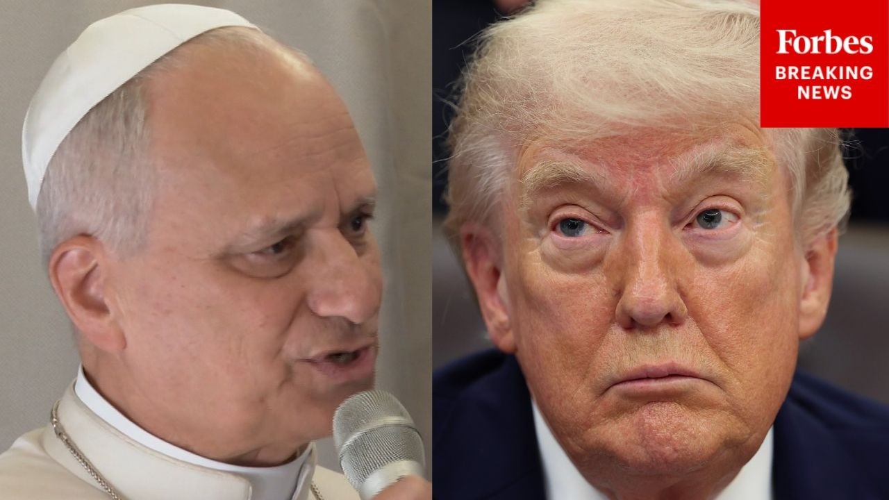 Video | JUST IN: Pope Leo XIV Encourages A Continuation Of Dialogue To End Iran War