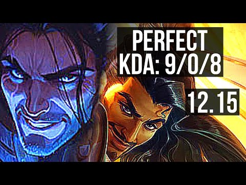 SYLAS vs AKSHAN (MID) | 9/0/8, 75% winrate, Legendary | EUW Challenger | 12.15